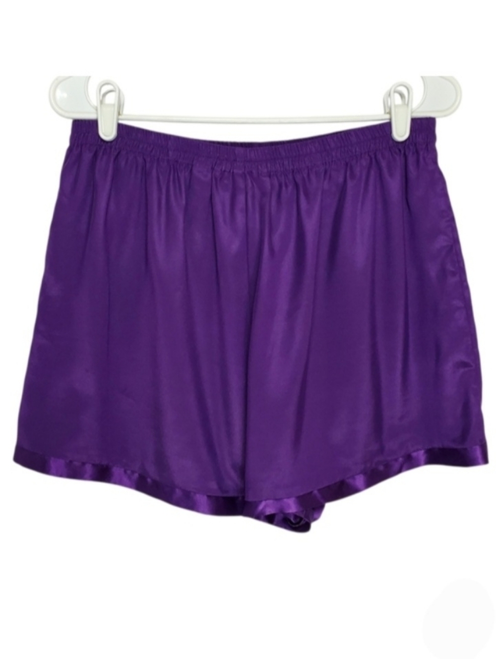 2490 * Victoria' Secret Satin Pajama Shorts Purple Size L
